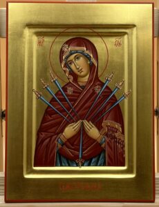 Богородица «Семистрельная» Образец 16 Новокуйбышевск